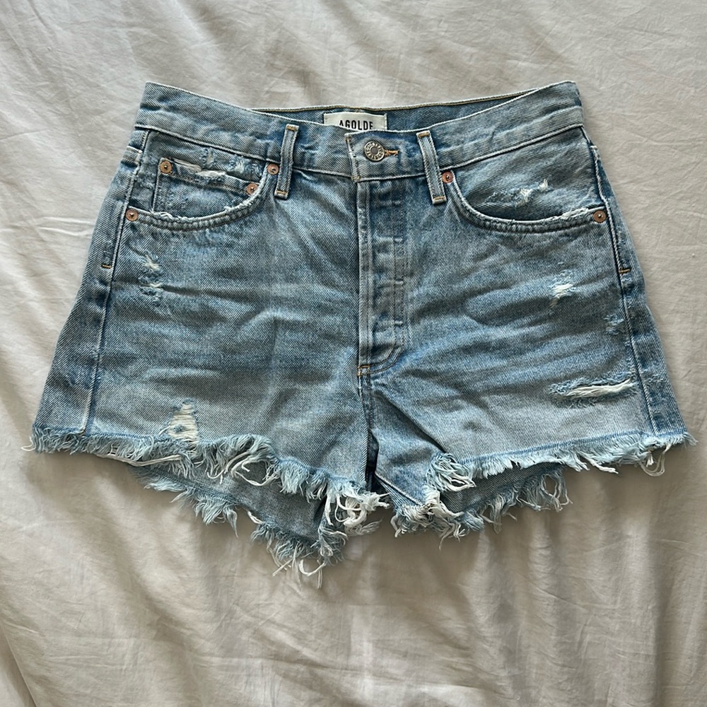 AGOLDE Parker Cutoff Shorts